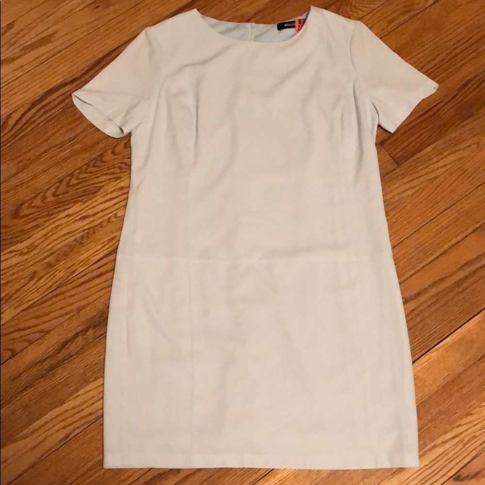 Sky Blue Wells Grace lined shift dress